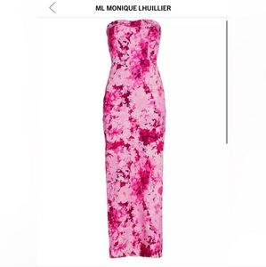 ML Monique lluilier pink formal dress